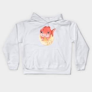 Cartoon cute dinosaur Kids Hoodie